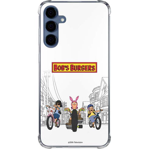 Bobs Burgers Bike Squad Galaxy A35 5G Clear Case
